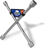 Goodyear Professional Fixed 4 Way Cross Wheel Wrench 17/19/21/23mm view 1