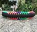 MOCE Handmade Paracord Handle for 30 oz. Tumbler, Colorful/Black