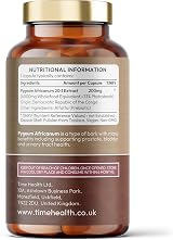 Time Health High Strength Pygeum Africanum 120 Caps 4000mg 20:1 13% Phytosterols view 2