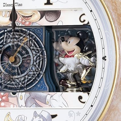 Amazon Co Jp Seiko キャラクタークロック からくり時計 電波時計 掛け時計 Fw561a ホーム キッチン