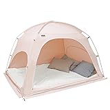 DDASUMI Fabric Indoor Bed Tent, Privacy Play Tent