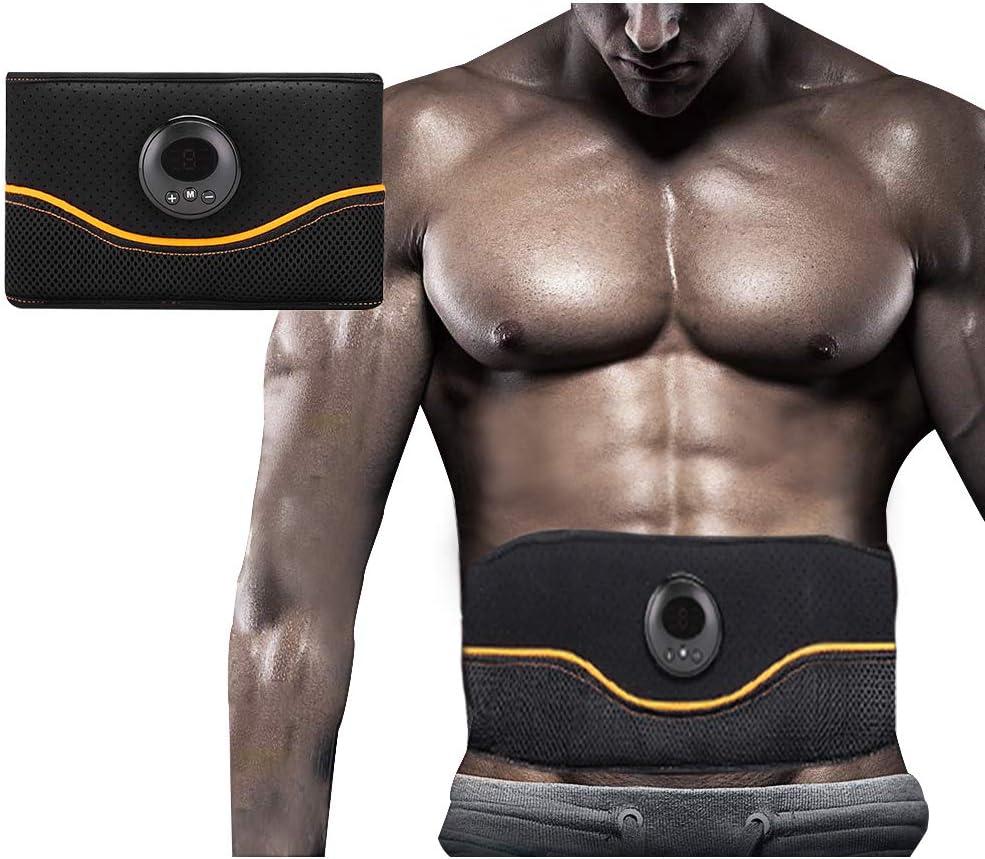 Amazon Co Jp Ems 腹筋ベルト Ems 腹筋マシーン 19革新 ジェルシート不要 消耗品なし 腹筋パッド ダイエット器具 Ems腹筋 腰部 9段階 6つッモード Usb充電式 液晶表示 男女兼用 日本語説明書 スポーツ アウトドア