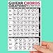 Best Music Stuff Guitar Chords Cheatsheet Laminated Pocket Reference (Large - 6-in x 9-in)