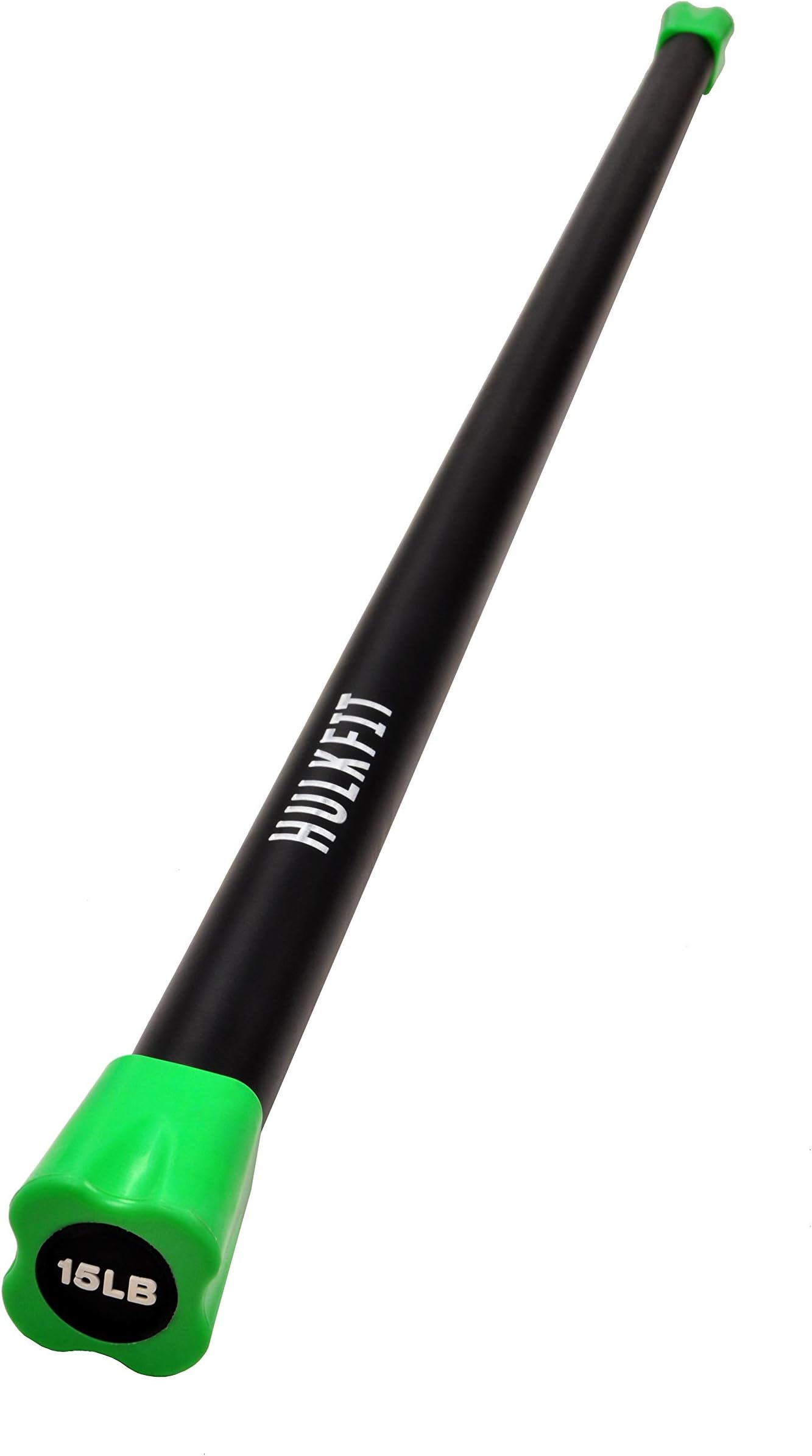 HulkFit Total Body Workout Weighted Bar Weighted Workout Bar Weighted Exercise Bar, Single or Set