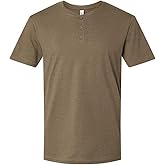 American Apparel Unisex CVC Henley Tee