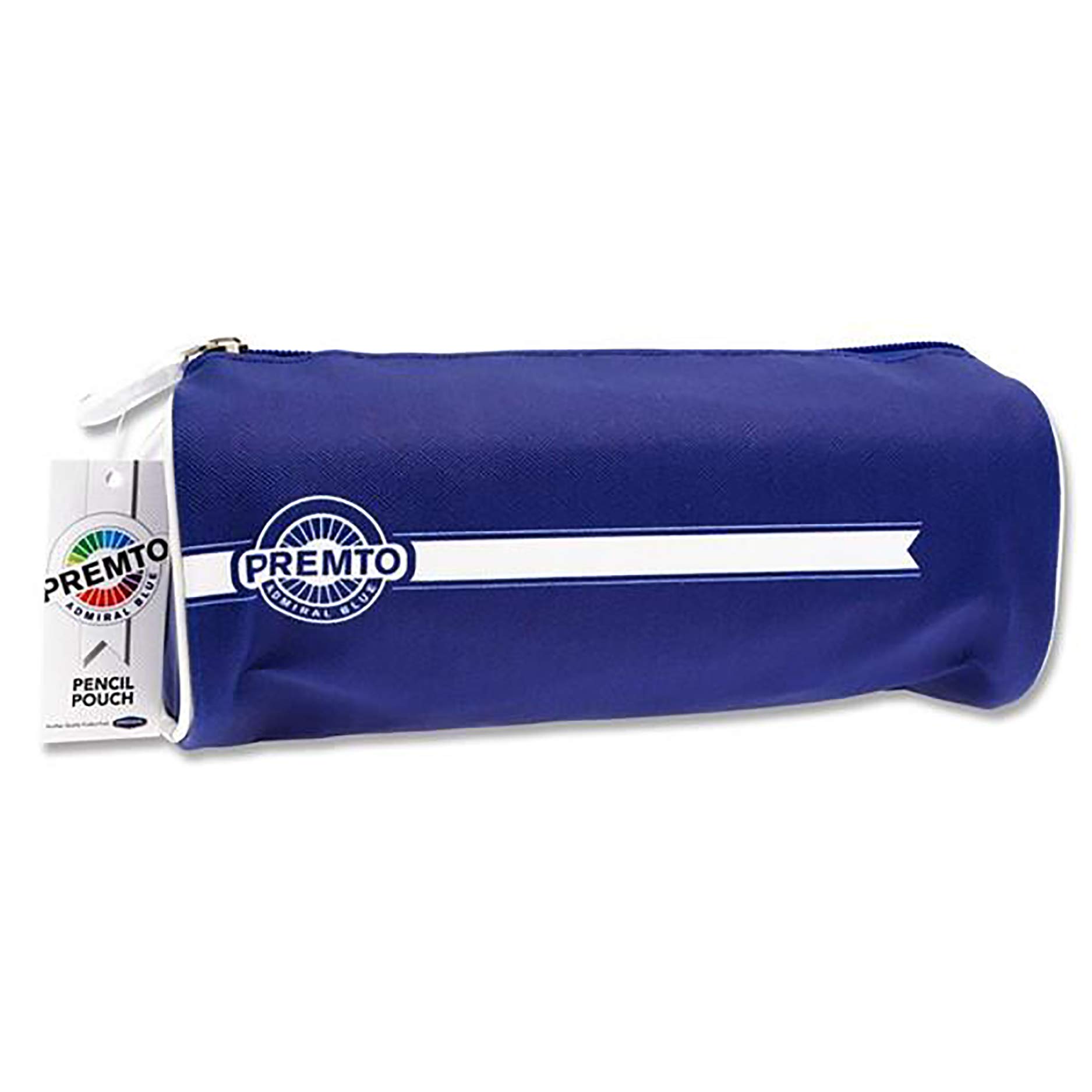 Premier Stationery Premto Rectangular Pencil Pouch - Admiral Blue.