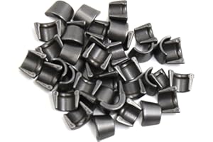 Motoforti Gray Motorcycle Exhaust Valve Spring Retainers Lock Keeper for CG2001, 40 Pcs