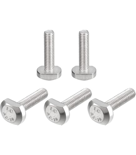 Lot De 8 Adaptateurs Rainure En T M6 X 35 Mm - Pour Barres De Toit Thule, Audi, BMW, Coffre, Porte-vélos, Fixation Acier Inox