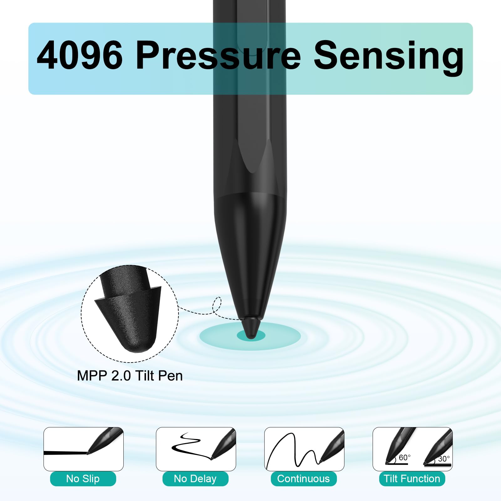 Tilt Pen Wacom Pen For Hp Envy X360 Stylus Pen Tilt Pen, Tilt