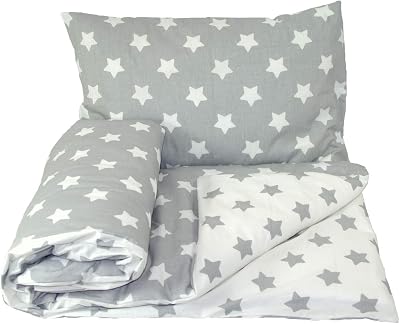 Baby's Comfort Reversible 2pcs Baby Bedding Set Duvet Cover + Pillowcase