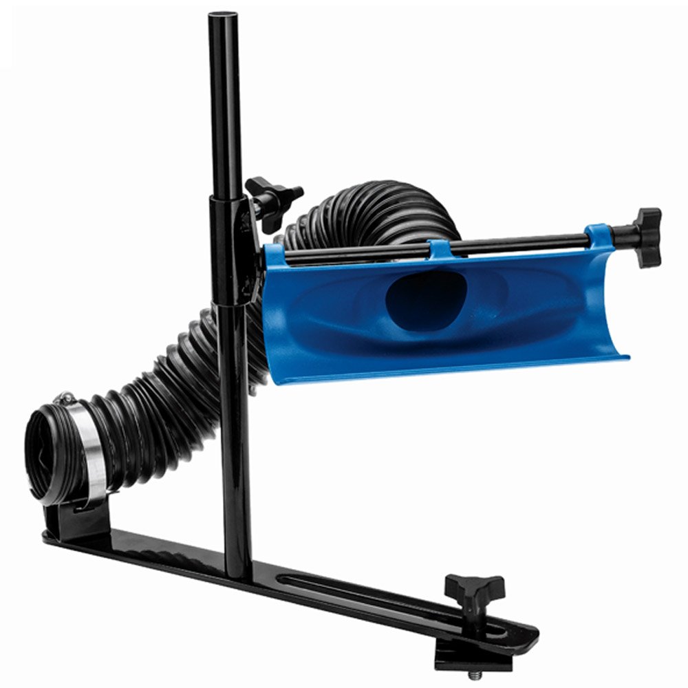 Rockler 359055 Lathe Dust Collection System D x L: 3" x 9" , Black