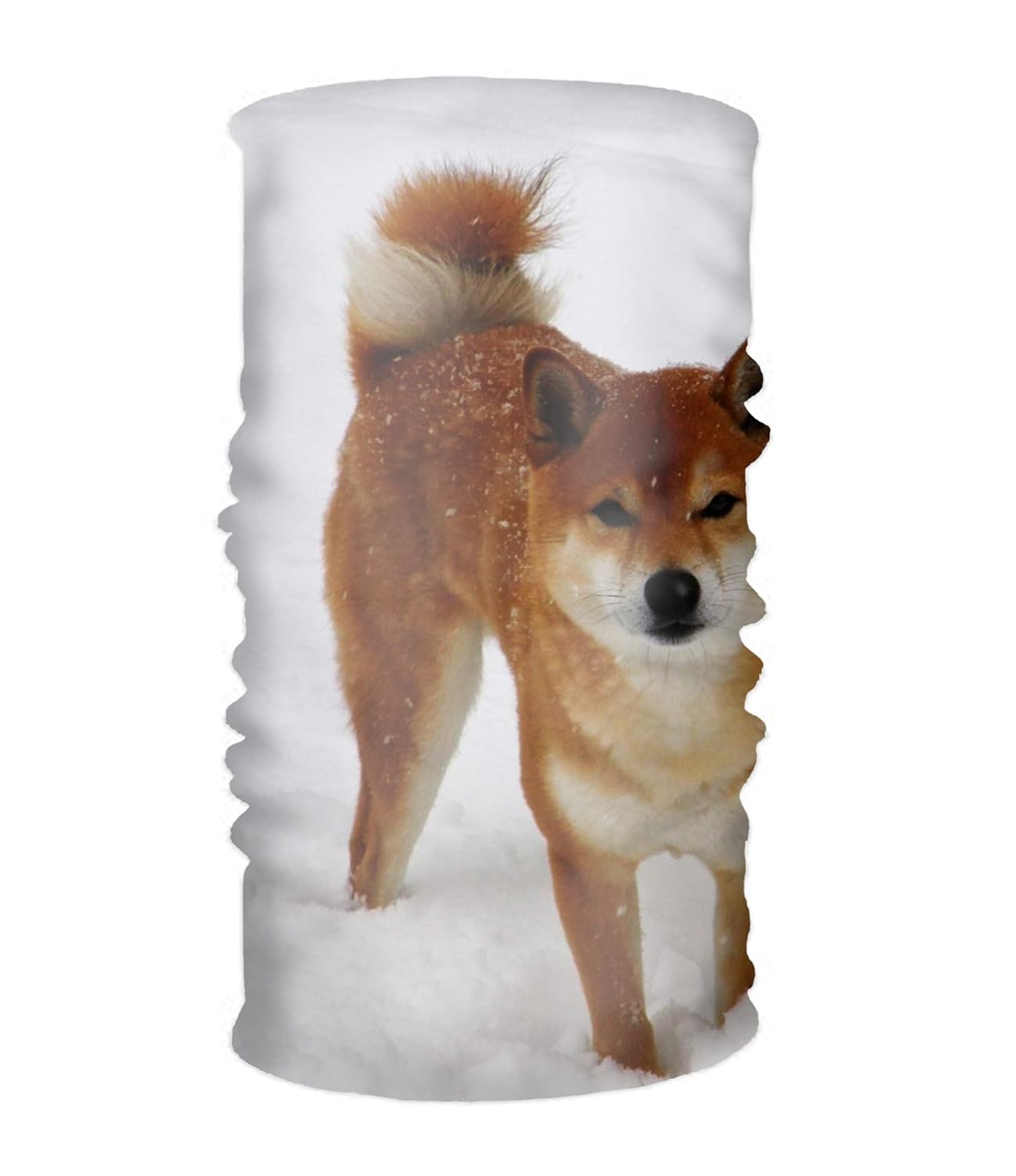 Amazoncom Shiba Inu In The Snow Head Scarf For Women Men