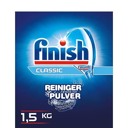 Finish/Calgonit Classic Power Pulver, Geschirrreiniger Pulver, 1.5 kg