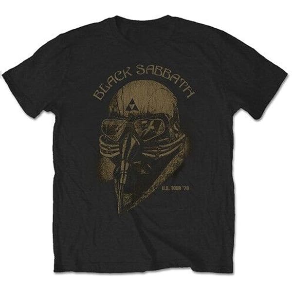 Ozzy Osbourne Black Sabbath Rock Heavy Metal Official Tee T