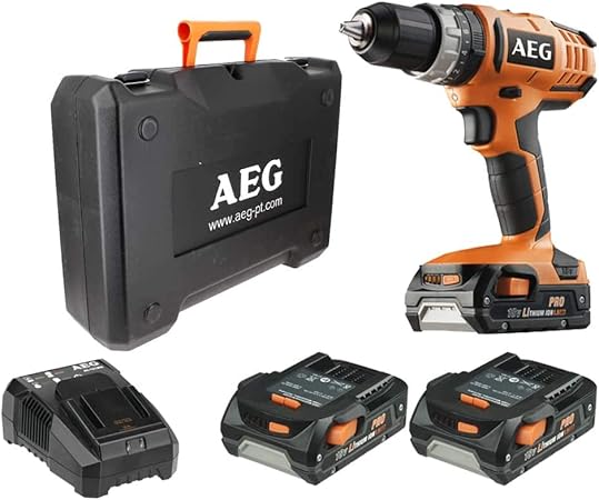 Perceuse Visseuse Aeg 18v 3 Batteries 1 5ah 1 Chargeur Bsb18g2li 153c Amazon Fr Bricolage