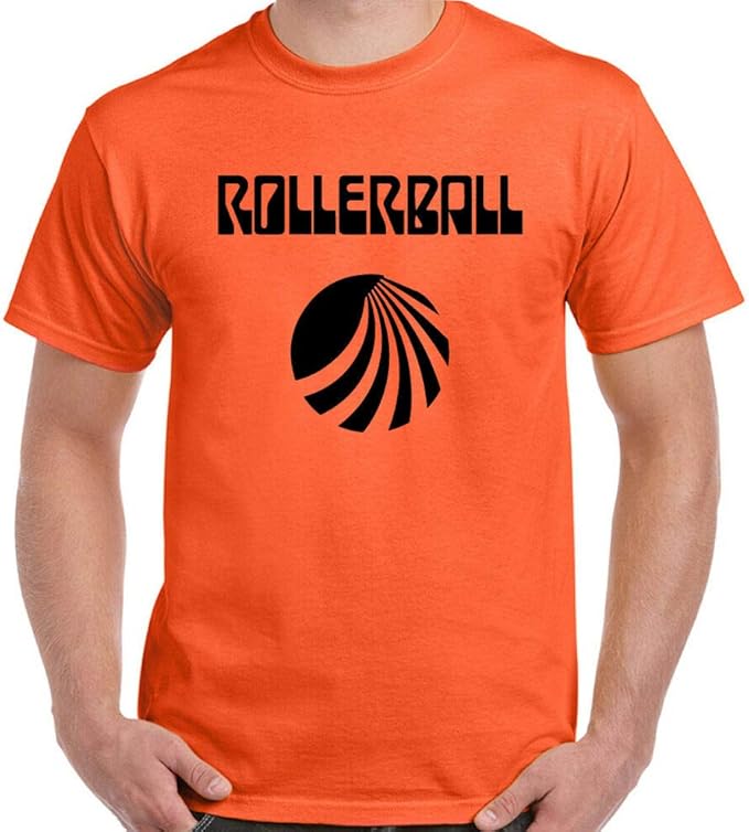 Rollerball TShirt Mens Cult 70'S SciFi Movie James Caan Top Retro