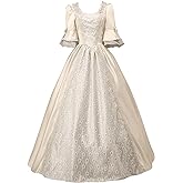 Women's Victorian Dress 18th Century Medieval Ball Gown Southern Belle Costume Renaissance Dresses for Masquerade Party