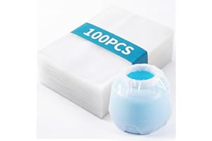 100PCS Spray Cup Liners, 7.8"x11.8" Universal Disposable Sprayer Canister Inserts for Most Paint Sprayers, Easy Cleanup & Col