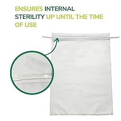 Sterile Sample Bags Sealable for Heavy or Large