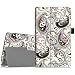 Fintie Alcatel Onetouch POP 7 LTE Case (T-Mobile 2016 Model) - Premium PU Leather Stand Folio Cover with Stylus Holder for T-Mobile Alcatel One Touch POP 7 LTE (Model 9015W), Paisley Waves