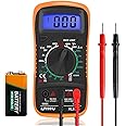 Digital Multimeter Voltmeter Battery Voltage Multi Tester AC DC Volt OHM Amp Current Meter Circuit Continuity Resistance Diod