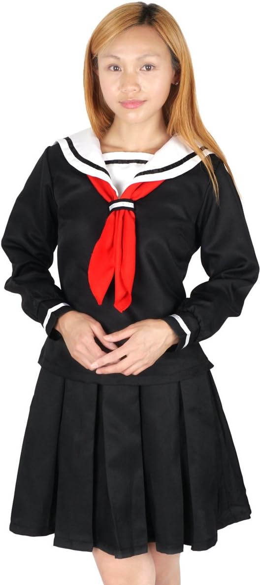 CoolChange Ai Enma Cosplay School Uniform | Costume for Jigoku Shojo Fans | Sizes S - L