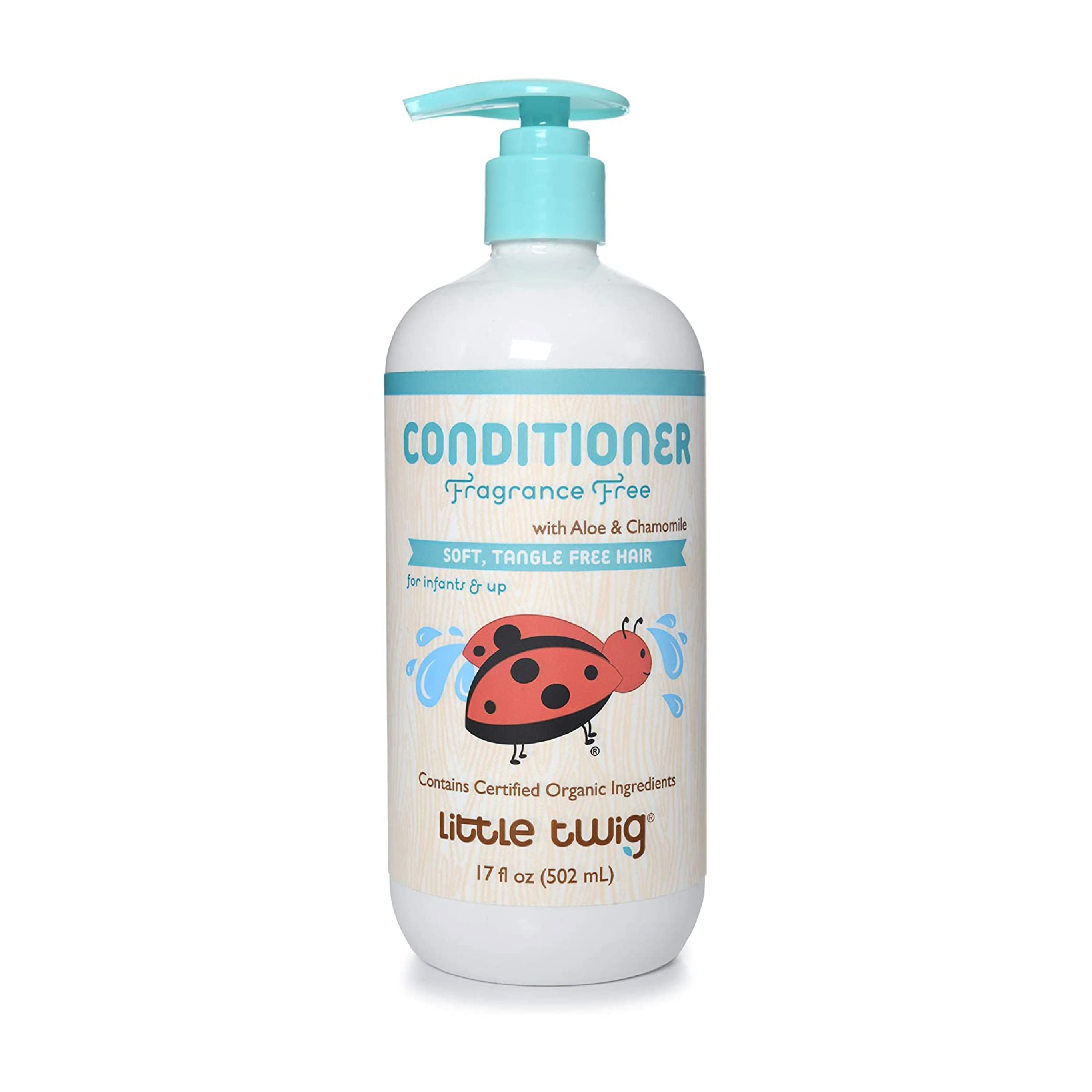 View 1 of ***MISSING PARTS***
BROKEN LID***
Little Twig Hair Conditioner, Natural Conditioner with Plant Derived Formula, Contains Essential Oils and Extracts, Suitable for Whole Family, Fragrance-Free, 17 fl oz.