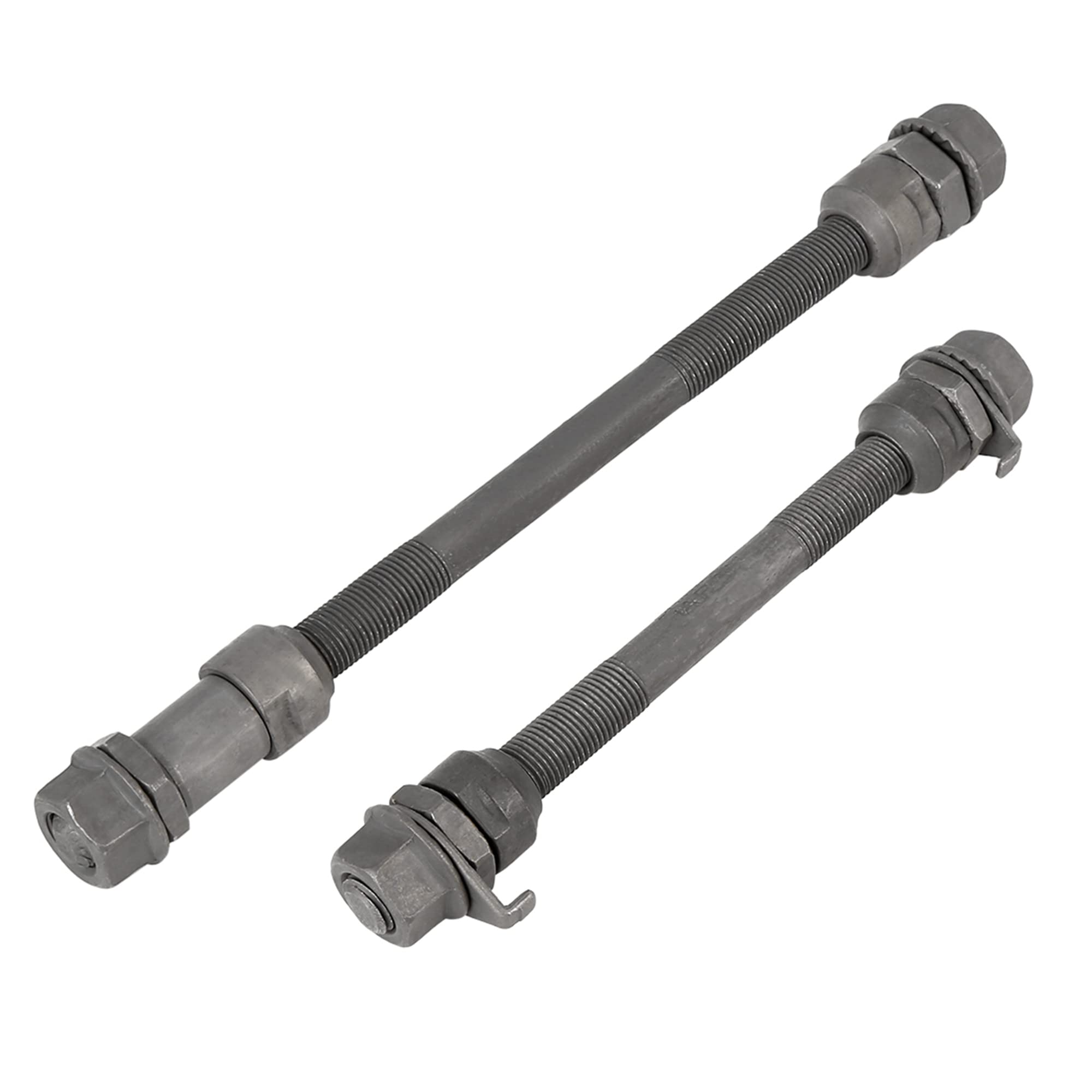 X AUTOHAUX 1 Set 9.5mm Wheel Hub Axle Front Rear Axle Solid Shaft for Bicycle