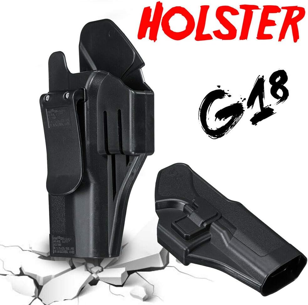 GELRIZTY Black Gel Ball Blaster Toy Pistol Holder Holster for P85 G18