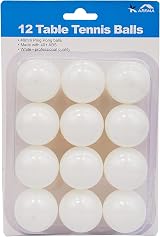 Karrma Ping Pong Balls White 40mm 3-Star Pack of 12 ABS Table Tennis view 1