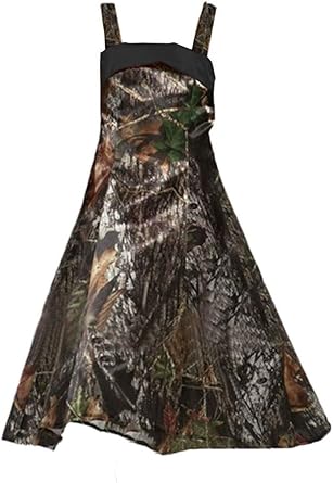 camouflage flower girl dresses