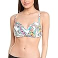 La Blanca Women's Over The Shoulder Wrap Bikini Swimsuit Top