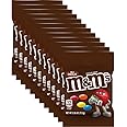 M&M'S Milk Chocolate Candy Peg Bag, 2.55 oz (Pack of 12)
