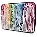 iCasso New Art Image Soft Neoprene 13-inch Laptop / Notebook Computer / MacBook Air / MacBook Pro Sleeve Case Bag Cover (Color Rain)