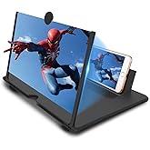 Newseego for 12 inch Phone Screen Amplifier, HD Mobile Phone Screen Magnifier Pulling-Out Movie Video Enlarger Anti-Blue Ray 