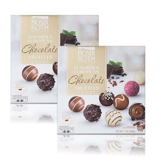 Amazon Moser Roth Luxurious European Chocolate Truffles 2 Pack Amazon Moser Roth Luxurious European Chocolate Truffles 2 Pack