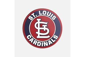 M CARKUMI Cardinal Bird Logo Baseball Sport The City of St. Louis Die-Cut Vinyl Sticker Decal 5'' X 5''