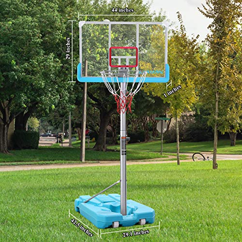 MaxKare Basketball Hoop Goal Portable Poolside Basketball System Set