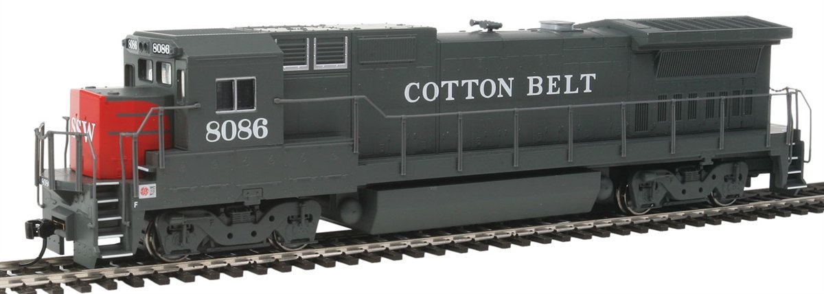 GE Dash 8-40B - SoundTraxx(R) Sound & DCC -- Cotton Belt(TM) #8086