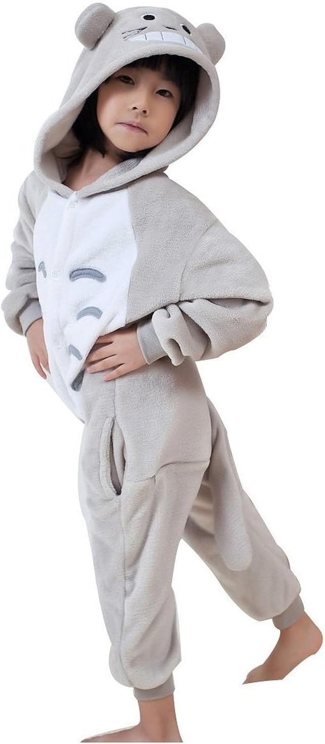 Cute Chinchillas for Kids Sleep Suit Pajamas Costume Cosplay Homewear Lounge Wear