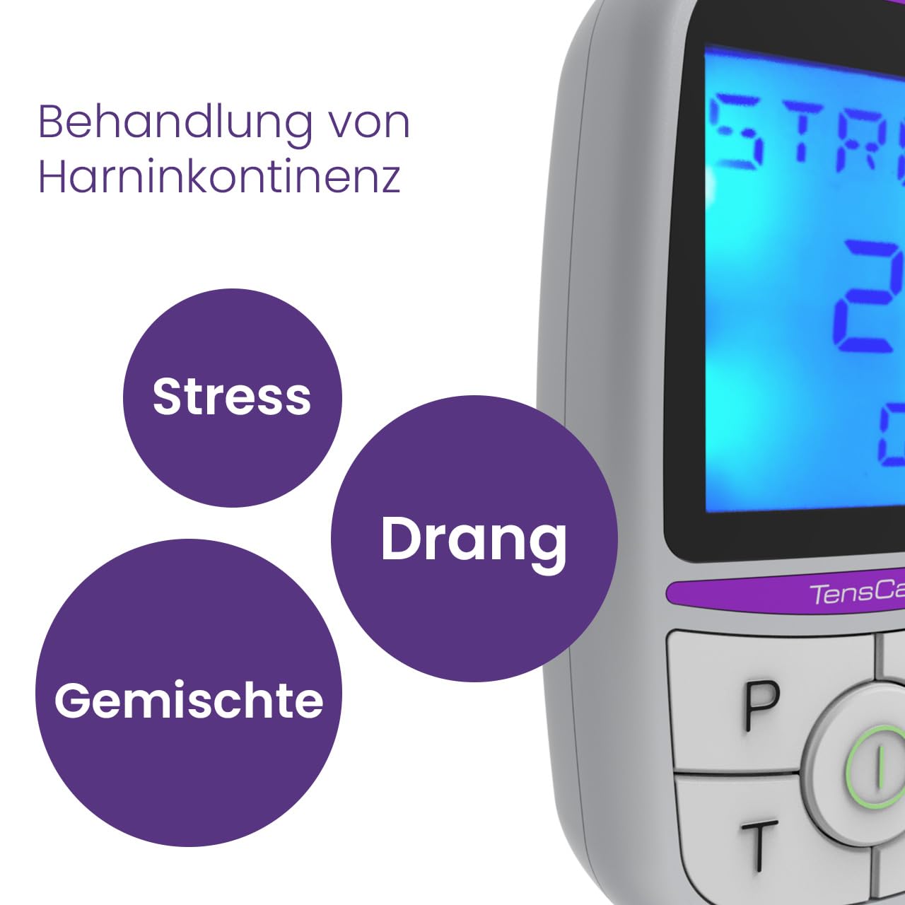 TensCare iTouch Sure - Beckenbodentrainer zur Stärkung und Straffung des Beckenbodens. Behandlung von Inkontinenz und Blasenverlust. Harn- und Stuhlinkontinenz: Stress, Drang und Mischformen 5