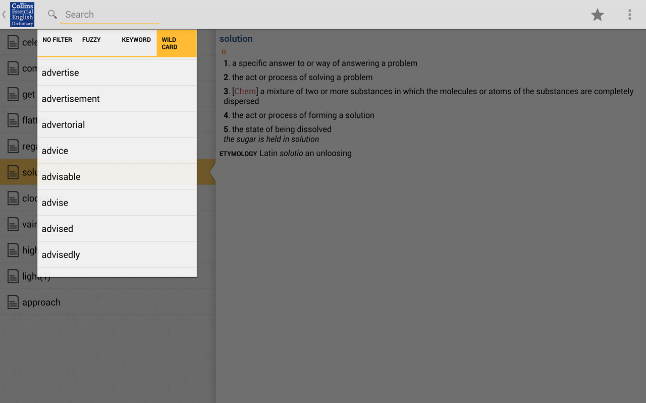 Collins Essential Dictionary