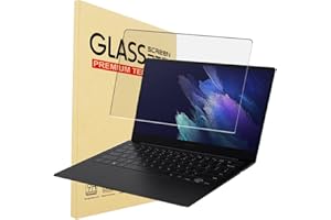 YINOVEEN Tempered Glass Screen Protector for 15.6" Samsung Galaxy Book 3/2 NP750XFG NP750TDA, Galaxy Book 2 Pro NP950XED NP950XEE, Galaxy Book 3/2 360 NP750QFG NP950QED Laptop, 9H Hardness, Bubble Free