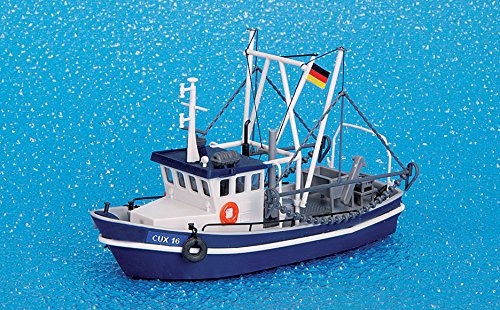 HO Scale Shrimp Boat CUX 16