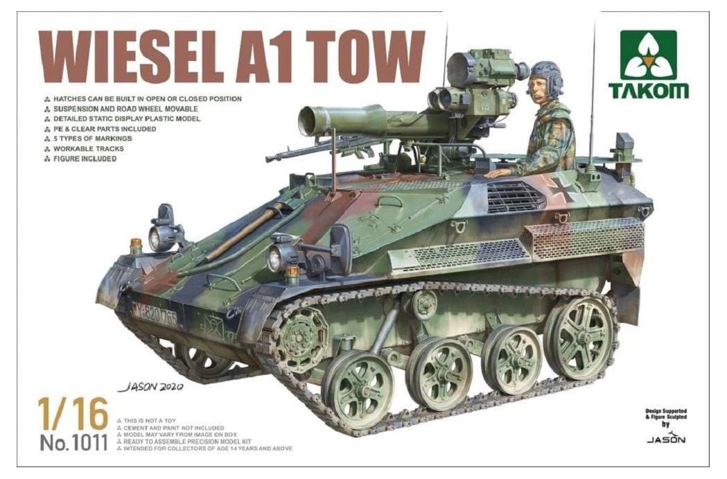 TAKOM - Wiesel A1 Tow Plastic 1:16 Scale TKO1011