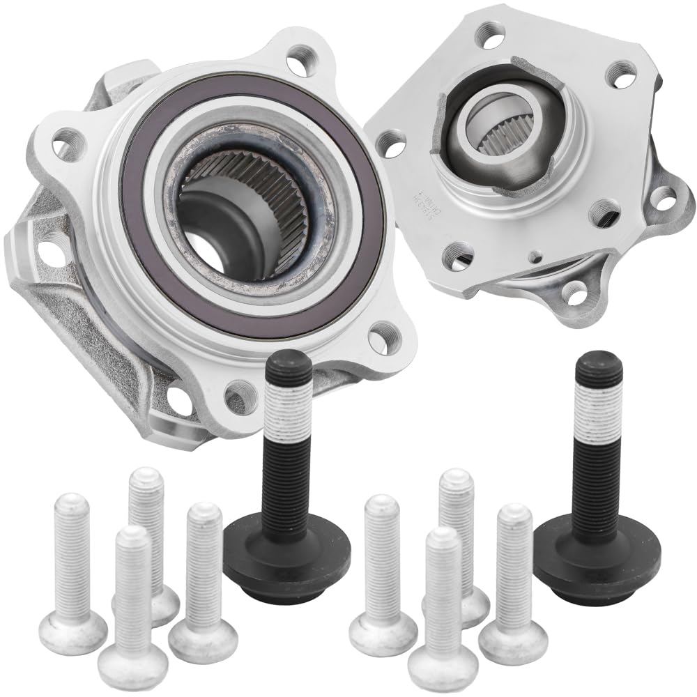 Photo 1 of [2-Pack] 513433H - Front Pre-Pressed Wheel Hub Bearing Assembly Compatible With [Audi] A5 Quattro, A5 Sportback, A6 Quattro, A7 Sportback, A8 Quattro, Q5, Q7, RS5, S5, SQ5, A4 allroad