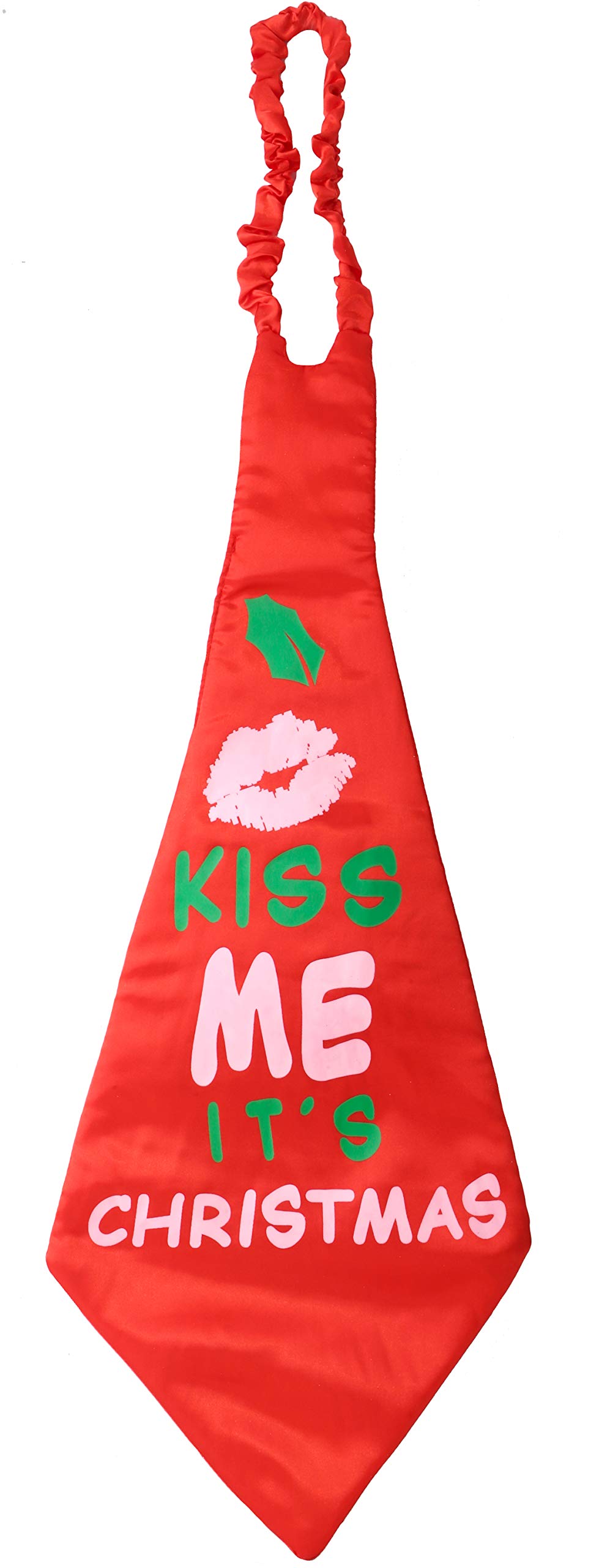 Toyland® Giant 57cm 'Kiss Me It's Christmas' Novelty Tie - Christmas Dress Up