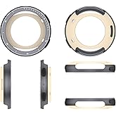 2 in 1 HXFRTYU Metal Case for Amazfit Active 2 Smartwatch 44mm, Stainless Steel Bezel & TPU Back Cover, Rugged Shockproof Protective Bumper for Amazfit Active 2 (Dark Grey)