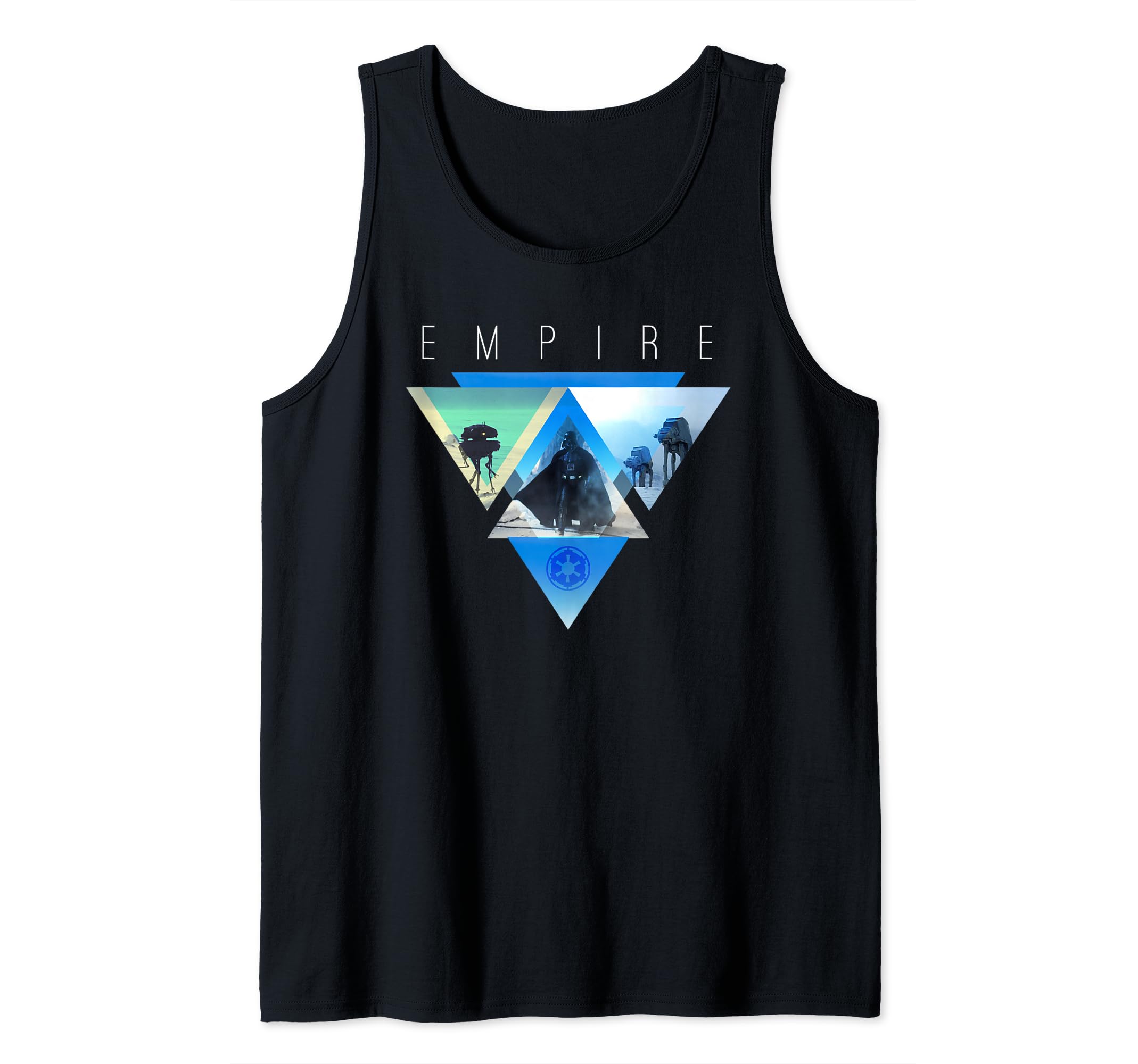 Star Wars Empire Darth Vader Triangle Stack Tank Top