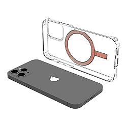 AICase Clear Phone 12 Pro Max Case with Built-in